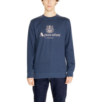 Aquascutum  Sweatshirt ACTIVE COTTON BIG LOGO FLEECE AA_SS23_SW002 günstig online kaufen