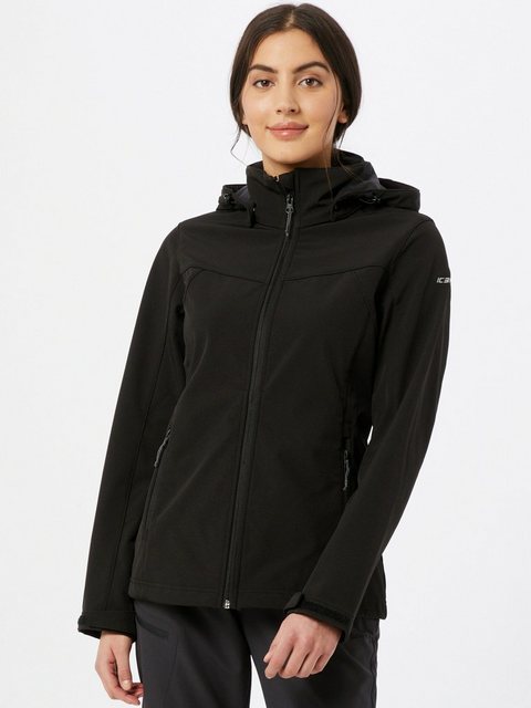 Icepeak Softshelljacke "BRENHAM", mit Kapuze, Winddicht & Wasserabweisend & günstig online kaufen