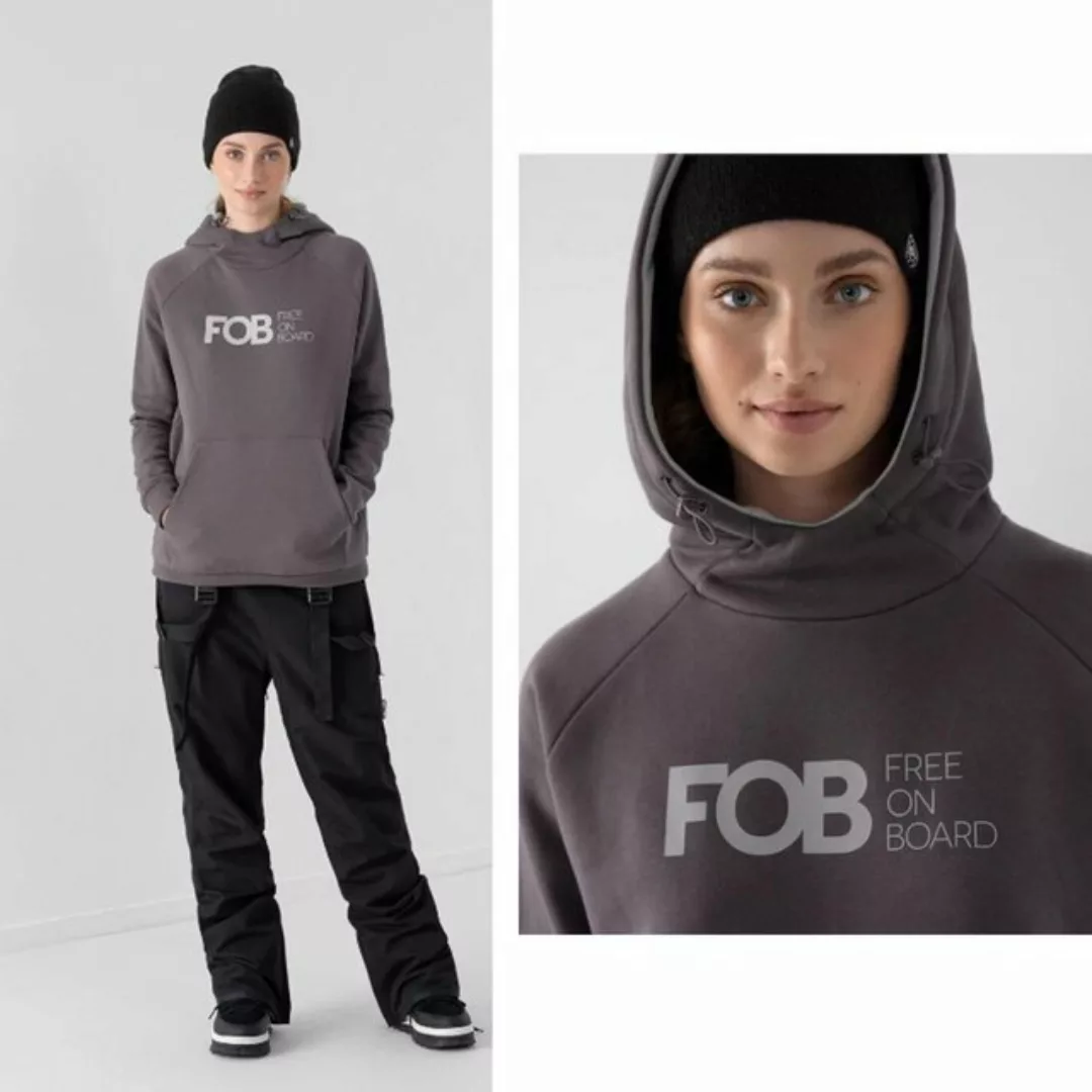 4F Strickfleecejacke FOB - Damen Sweat Pullover 4F Hoodie günstig online kaufen