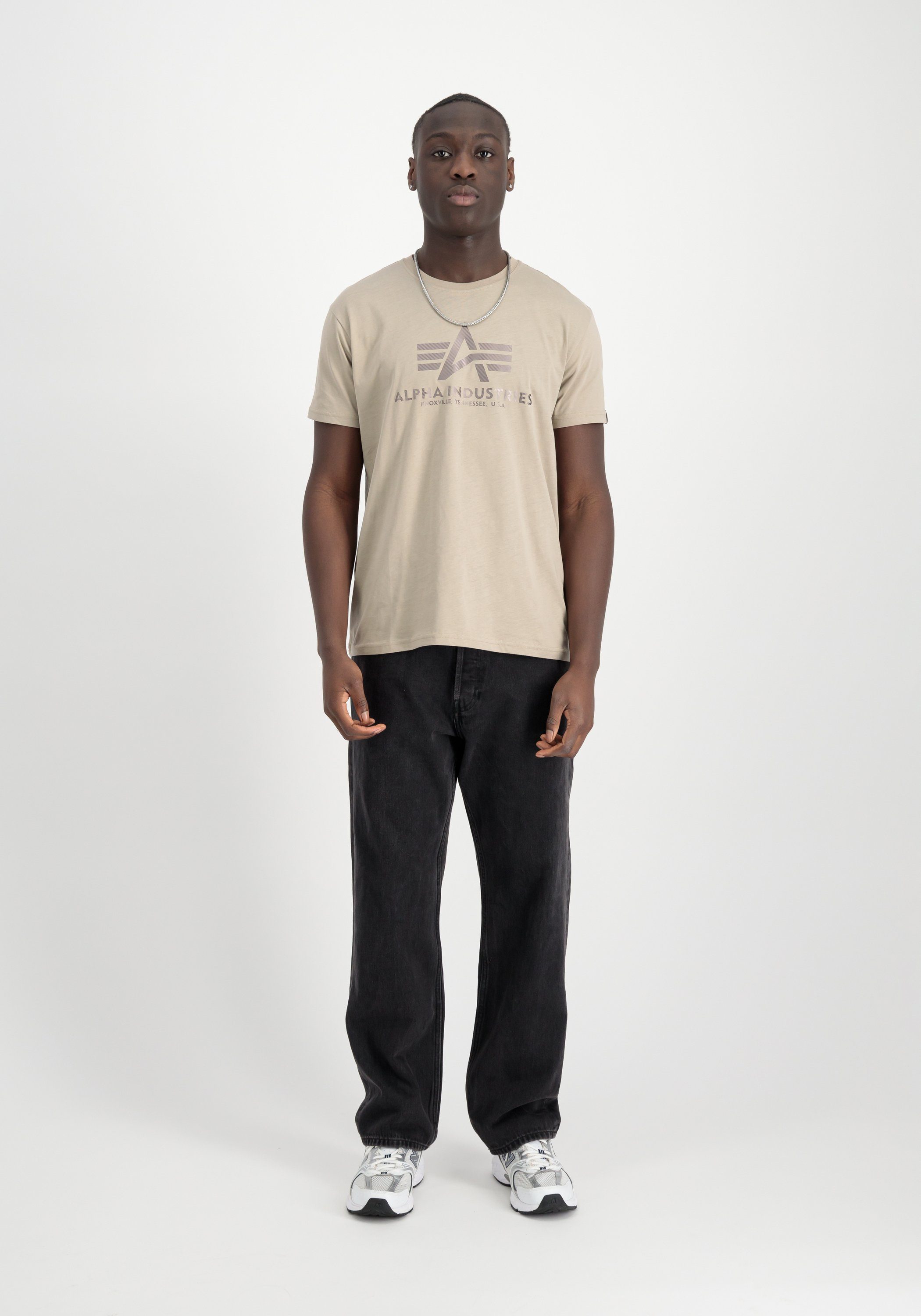 Alpha Industries T-Shirt "Basic T-Shirt BL Carbon T-Shirt" günstig online kaufen