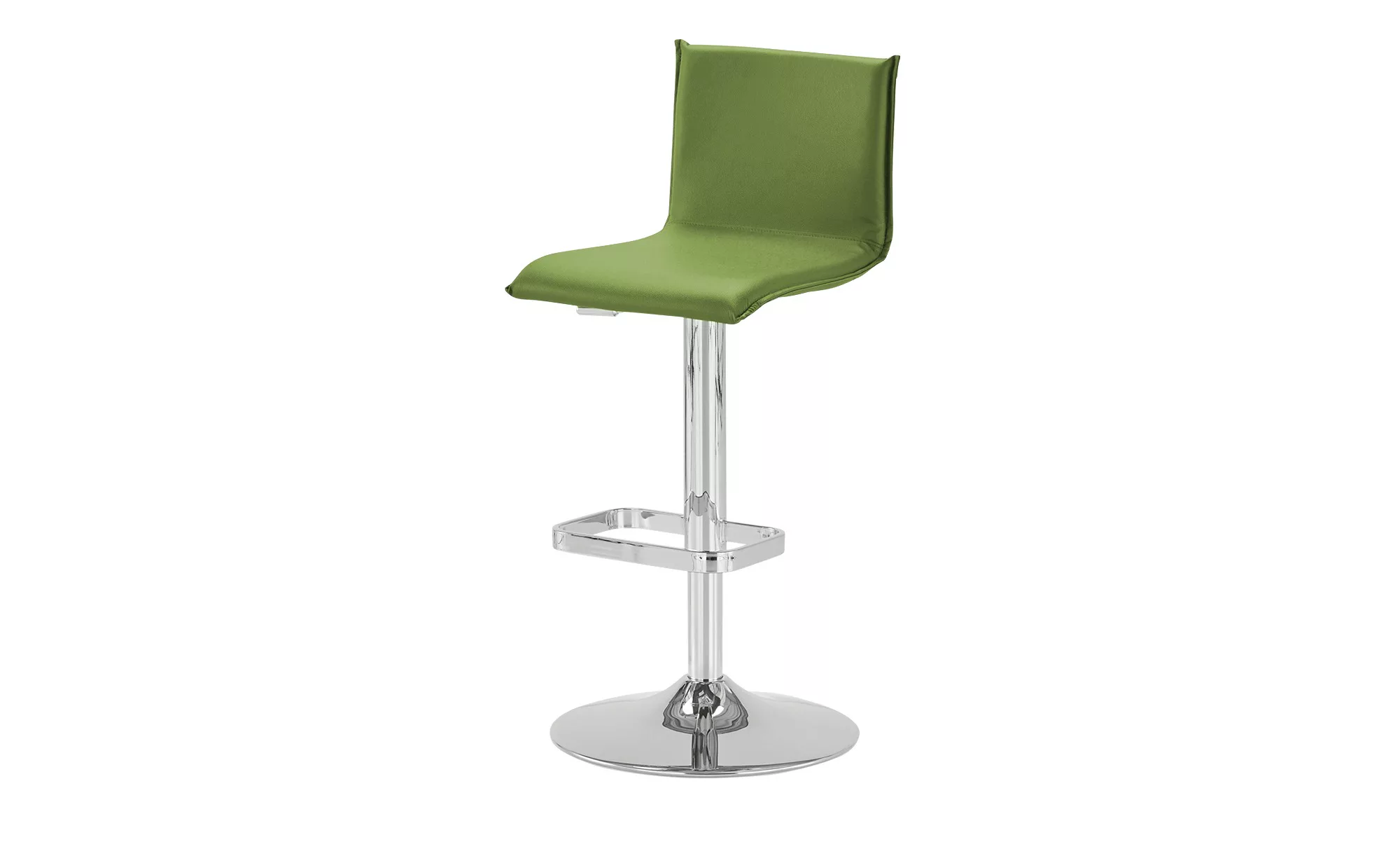 Kunstleder-Barhocker - grün - 44 cm - 37 cm - Stühle > Barhocker - Möbel Kr günstig online kaufen