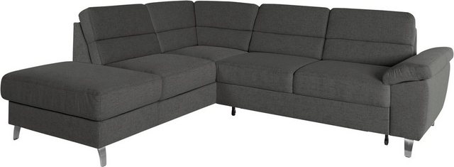 sit&more Ecksofa "Sorano L-Form", wahlweise mit Bettfunktion und Bettkasten günstig online kaufen