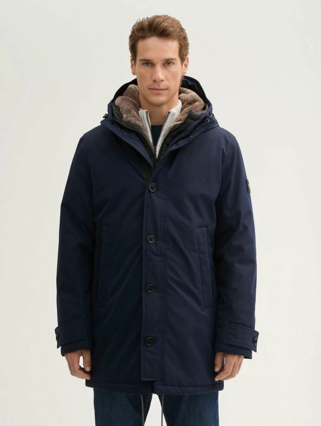 TOM TAILOR Outdoorjacke 2-in-1 Parka günstig online kaufen