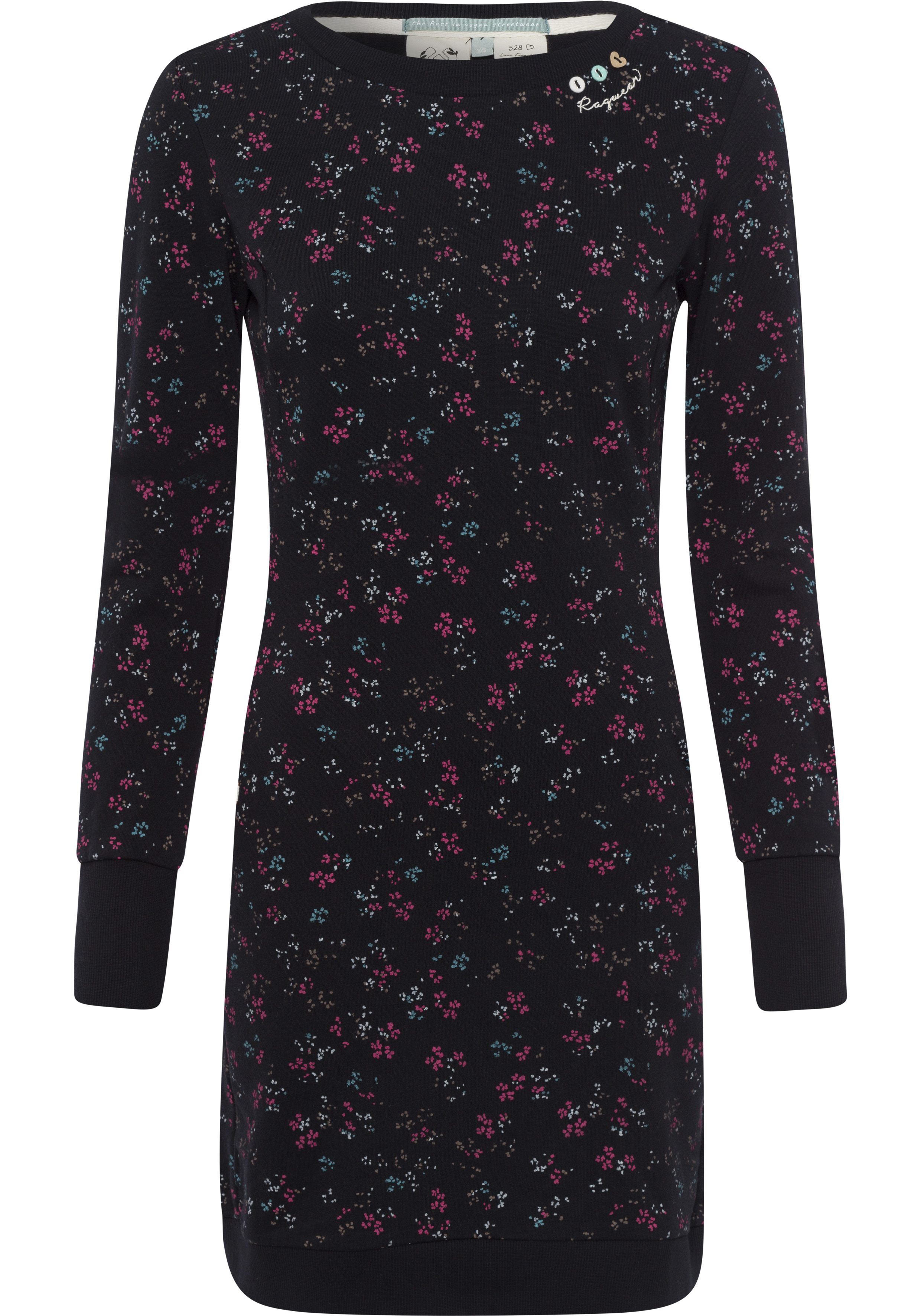 Ragwear Sweatkleid MENITA O im Mille-Fleur All Over-Print günstig online kaufen