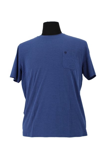 Hajo T-Shirt H T-Shirt RH Softknit blau günstig online kaufen