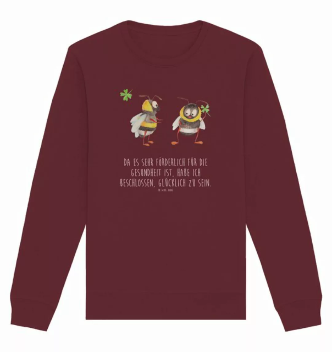 Mr. & Mrs. Panda Longpullover Hummeln Kleeblatt Größe XXL - Burgundy - Gesc günstig online kaufen