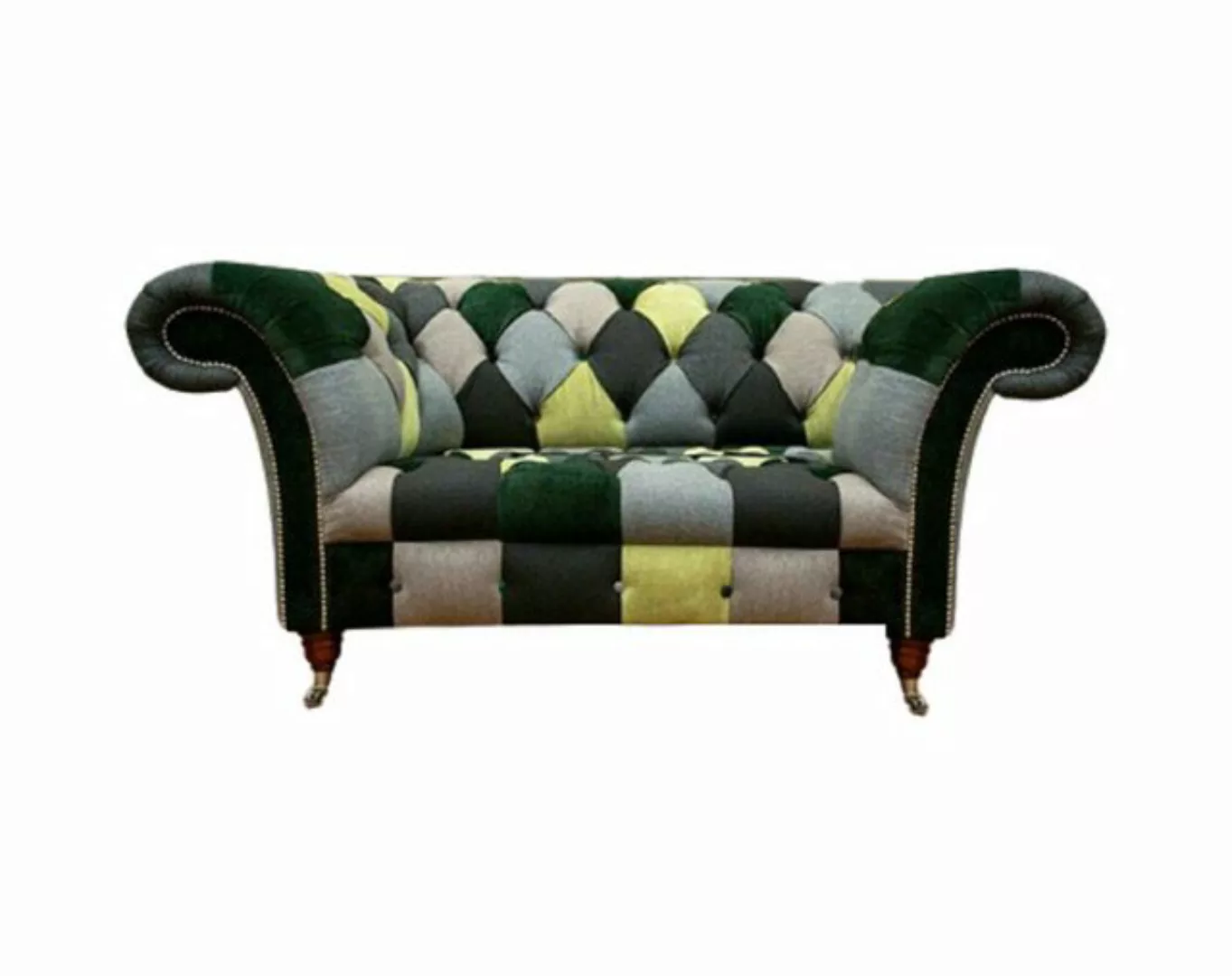 JVmoebel 2-Sitzer Modern Luxus Sofa Dreisitze Couch Wohnzimmer Mehrfarbig P günstig online kaufen