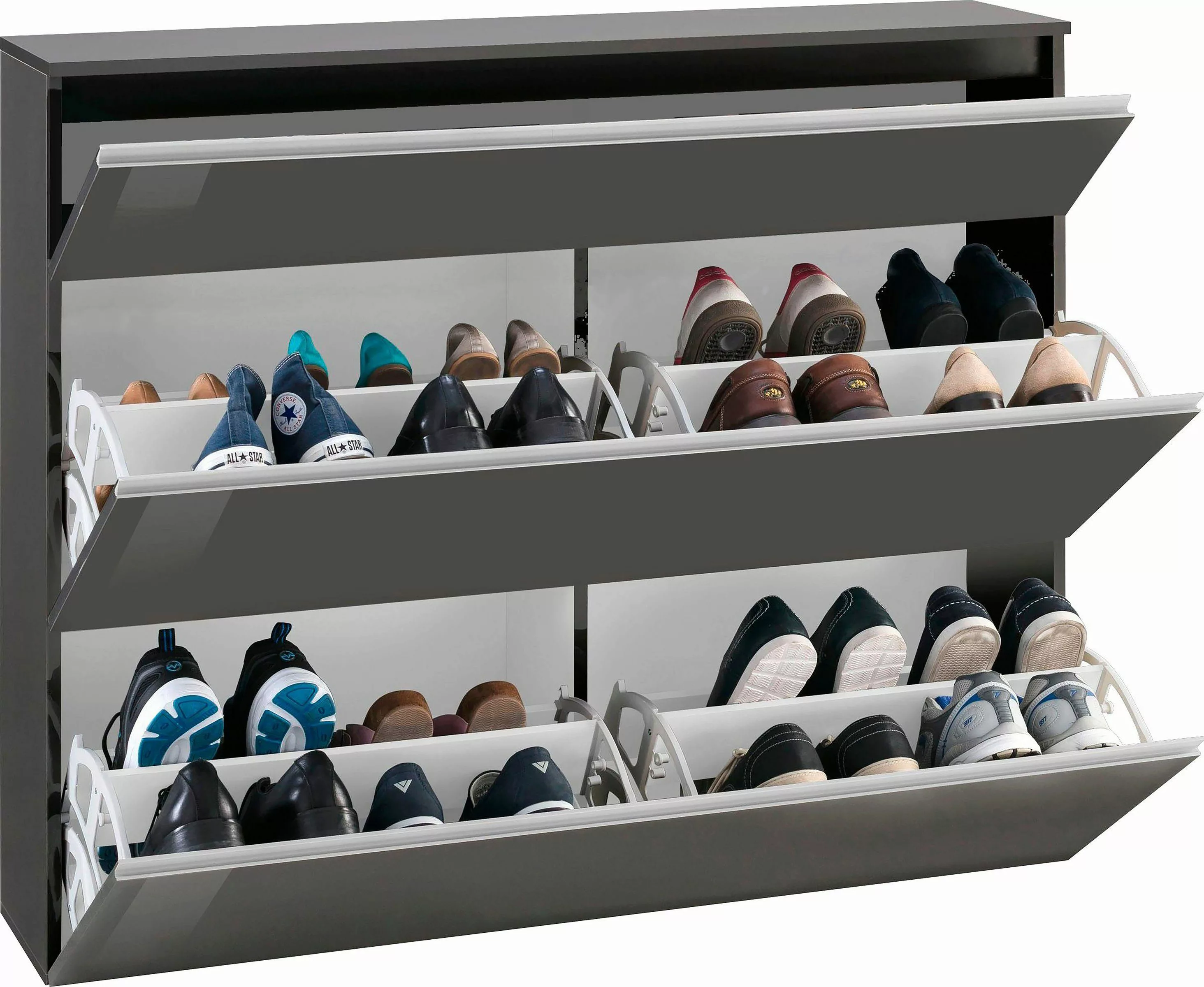 möbelando Schuhschrank Magione 120 x 108 günstig online kaufen