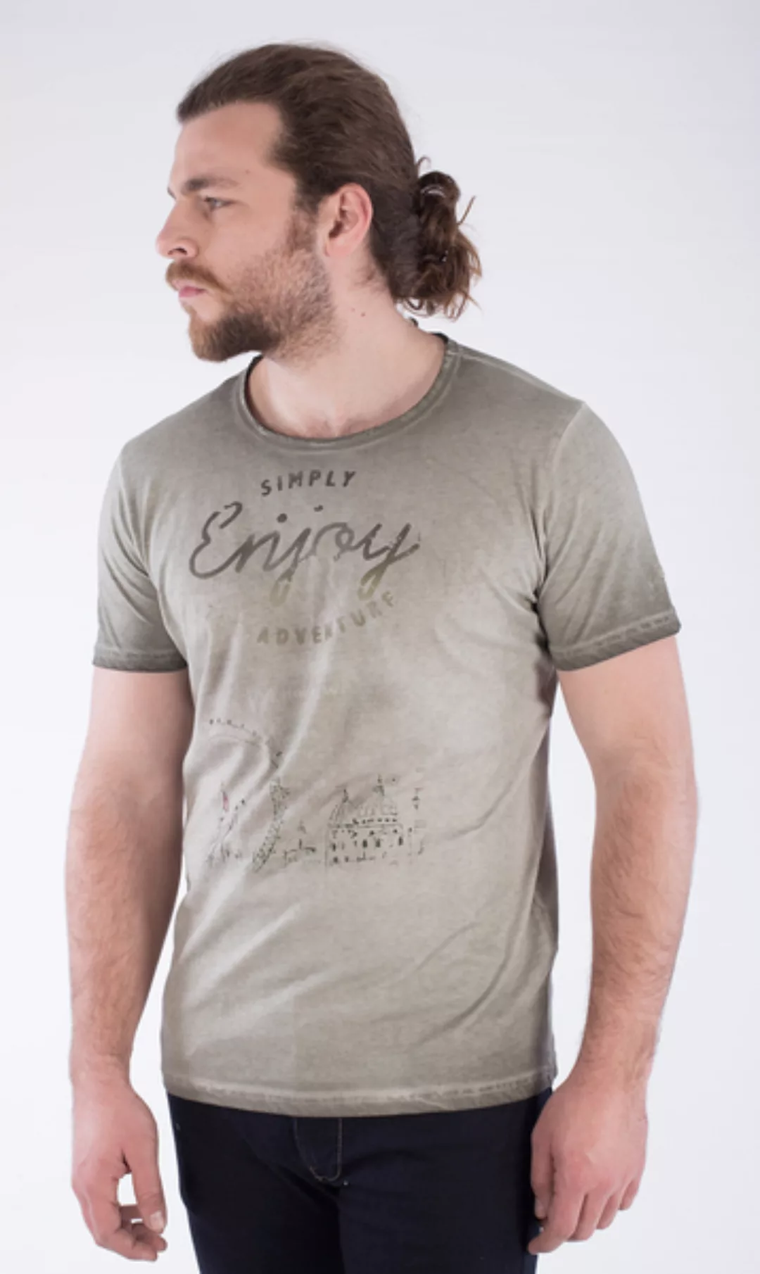 Mor-2215 Herren G.Dyed T-shirt günstig online kaufen