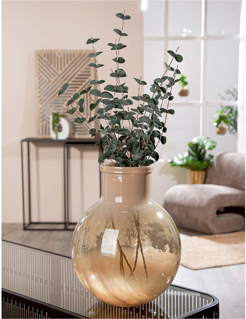 GILDE Tischvase »Vase bauchig "Novelle"«, (1 St.) günstig online kaufen