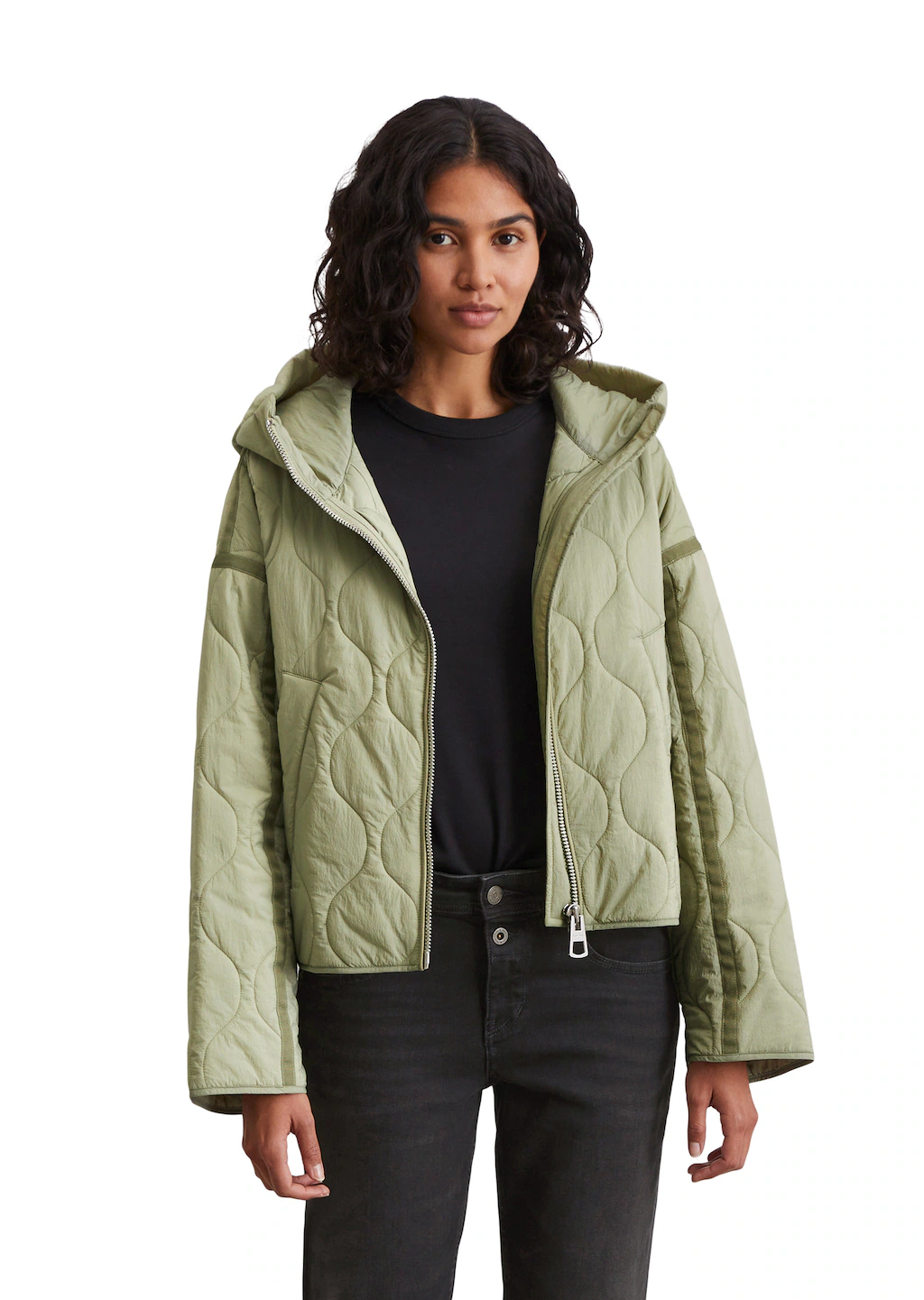 Marc OPolo Outdoorjacke "aus recyceltem Nylon" günstig online kaufen