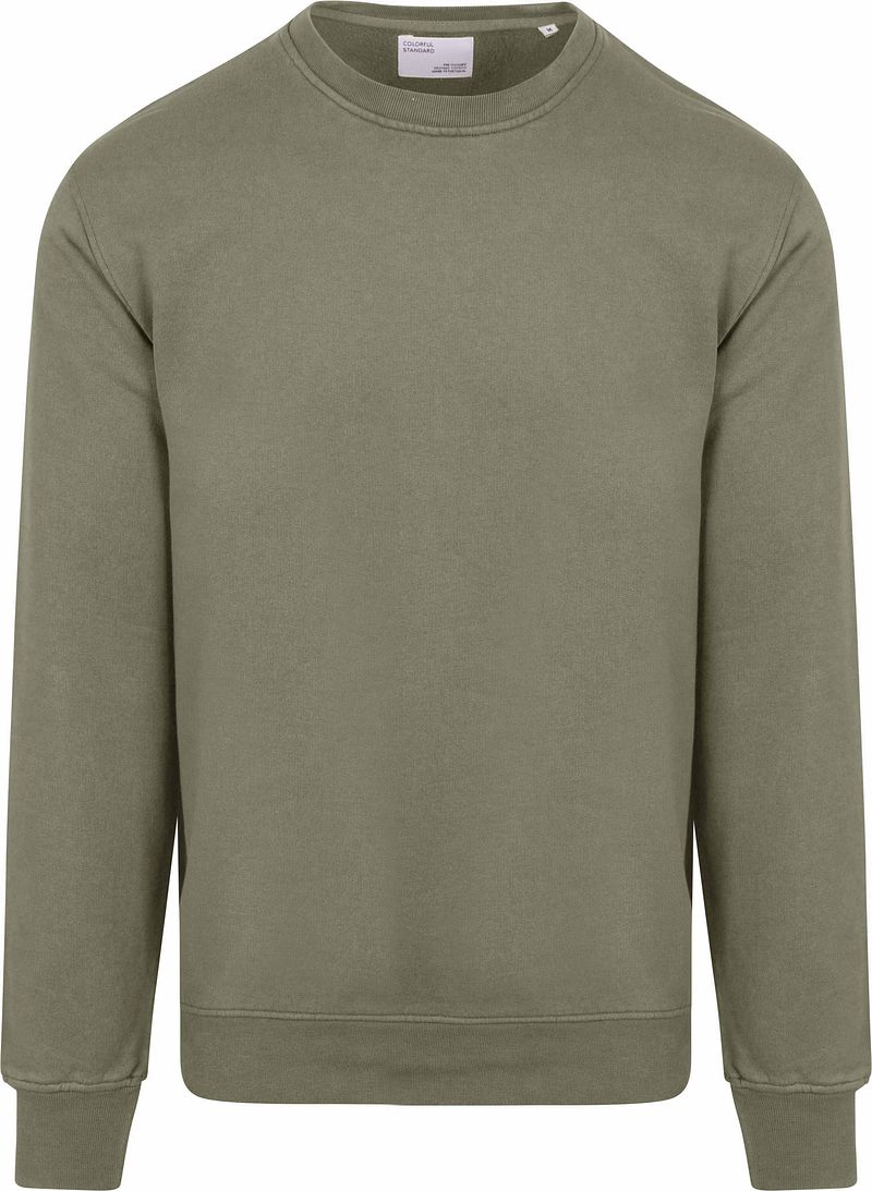 Colorful Standard Sweater Organic Olive - Größe XXL günstig online kaufen