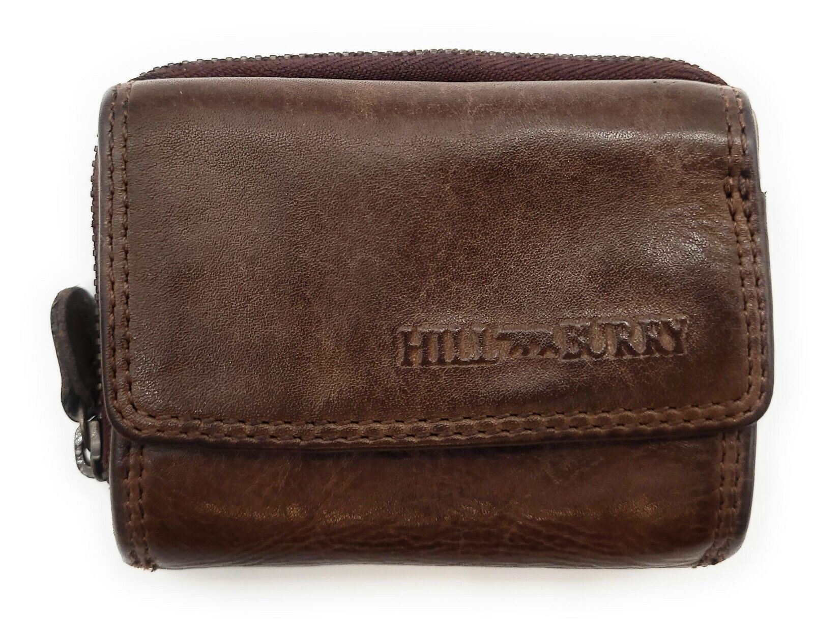 Hill Burry Mini Geldbörse kleines Waschleder günstig online kaufen