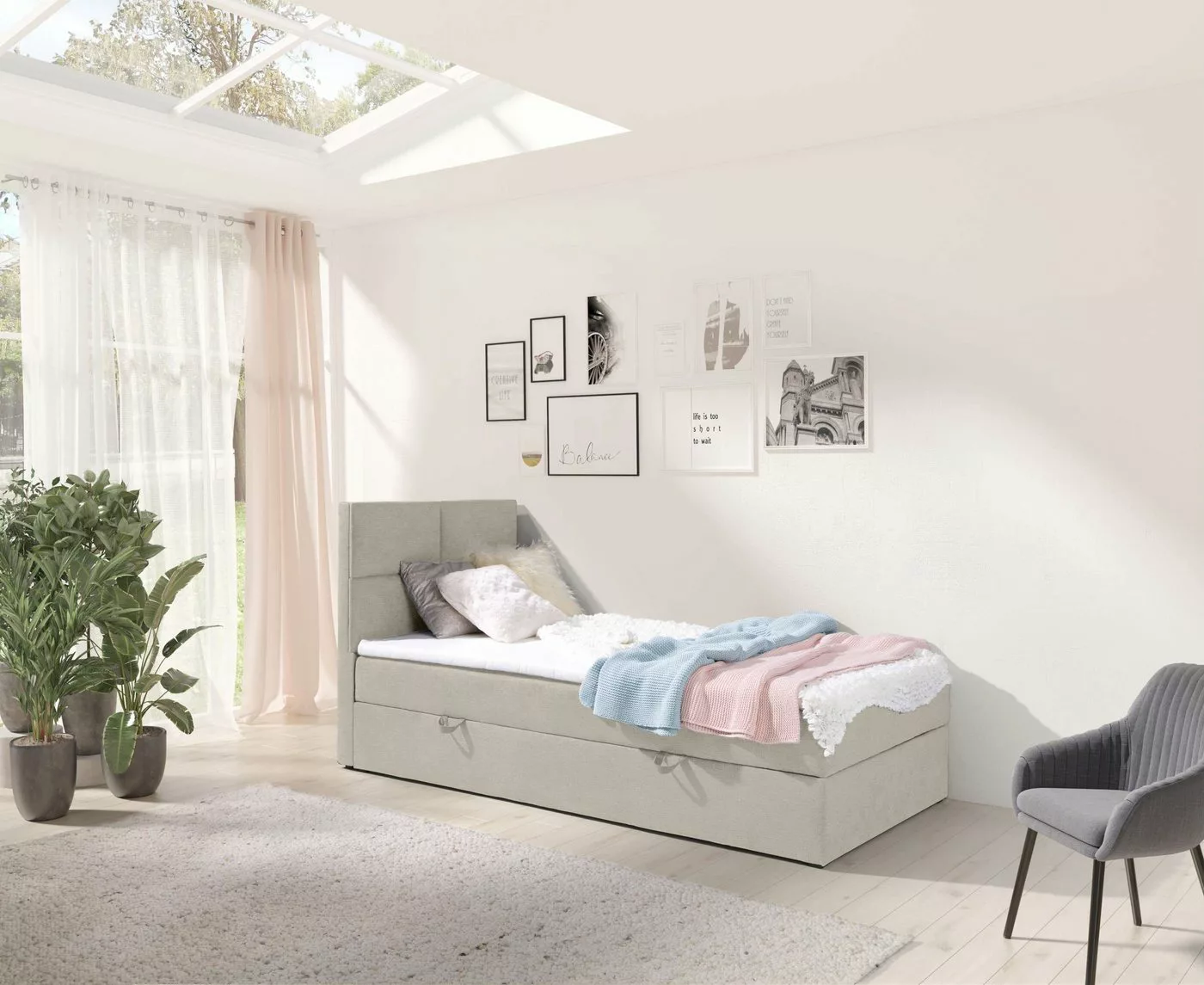 99rooms Boxspringbett Larni (Schlafzimmerbett, Bett), Design günstig online kaufen