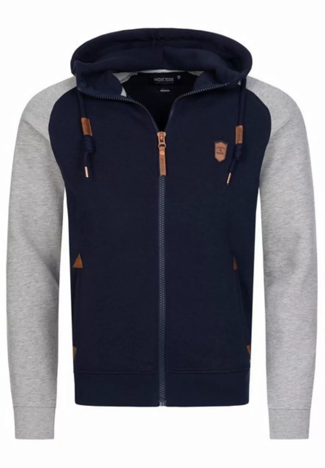 Indicode Sweatjacke Arbutus günstig online kaufen