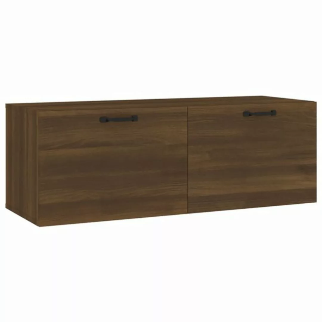 vidaXL Hängeschrank Hängeschrank Wandschrank Braun Eichen-Optik 100x36,5x35 günstig online kaufen