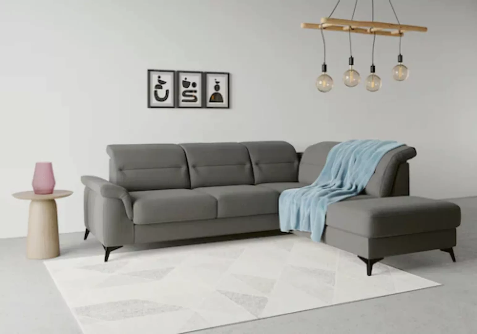 sit&more Ecksofa "Sinatra L-Form" günstig online kaufen