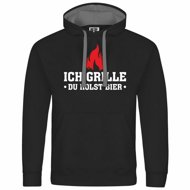 deinshirt Kapuzenpullover Herren Kapuzenpullover Ich grille du holst Bier M günstig online kaufen