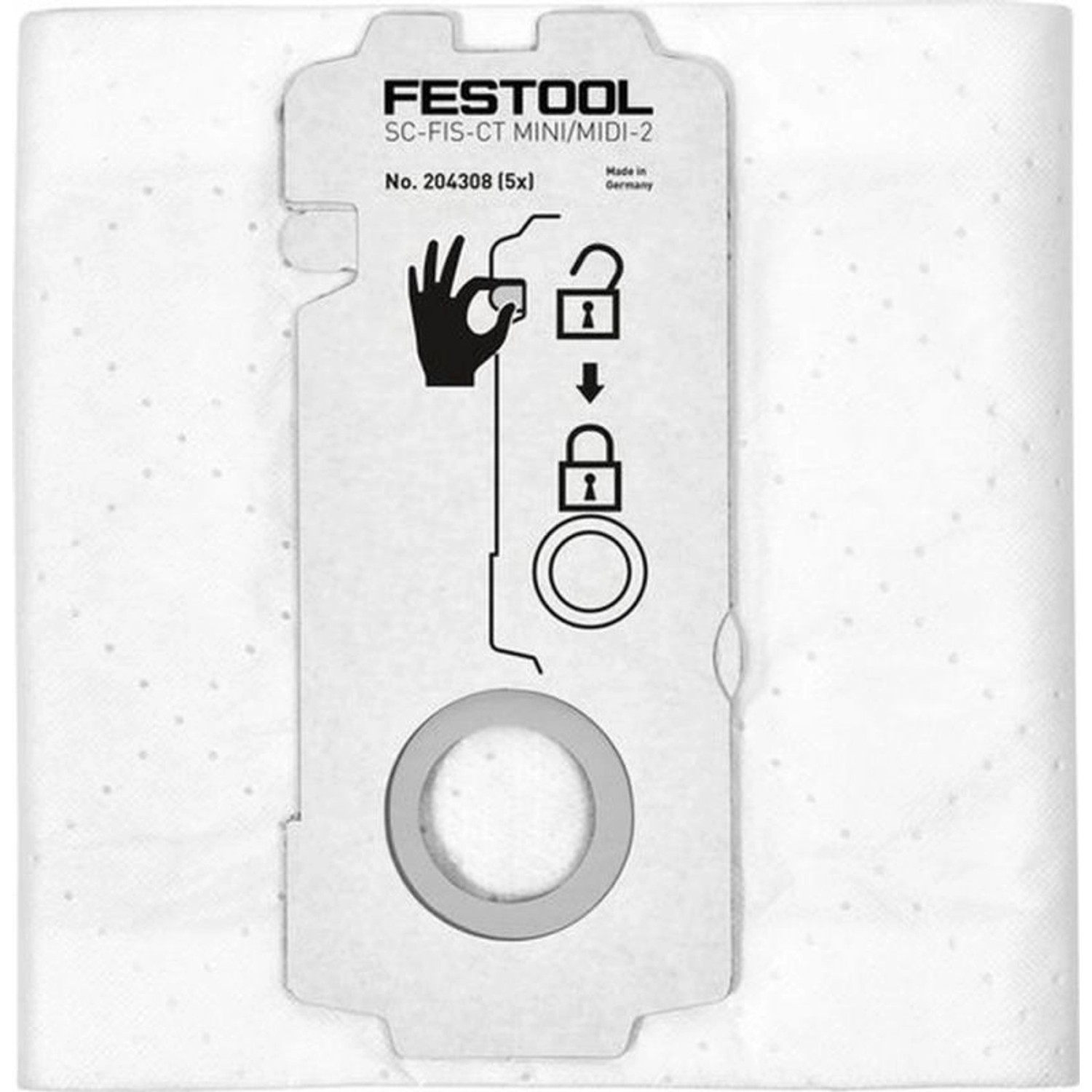 Festool SELFCLEAN Filtersack SC-FIS-CT MINI/MIDI-2/5/CT15 - 204308 günstig online kaufen