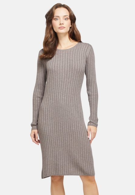 Lawrence Grey Strickkleid Rippstrick-kleid Mit Rundhalsausschnitt günstig online kaufen