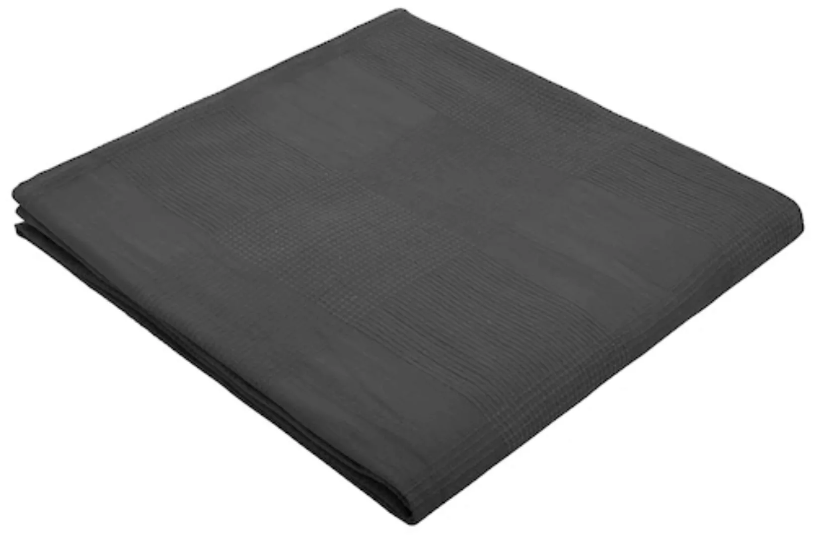 my home Tagesdecke »Mira«, leichte Tagesdecke aus 100% Baumwolle, uni Überw günstig online kaufen