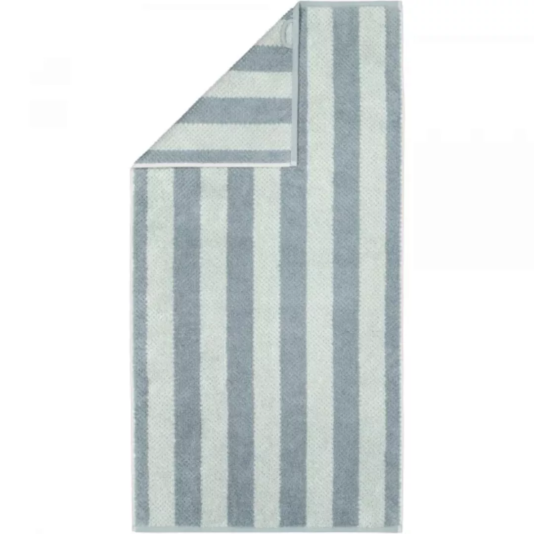 Cawö Handtücher Pure Stripes 6502 - Farbe: mystic green - 44 - Handtuch 50x günstig online kaufen