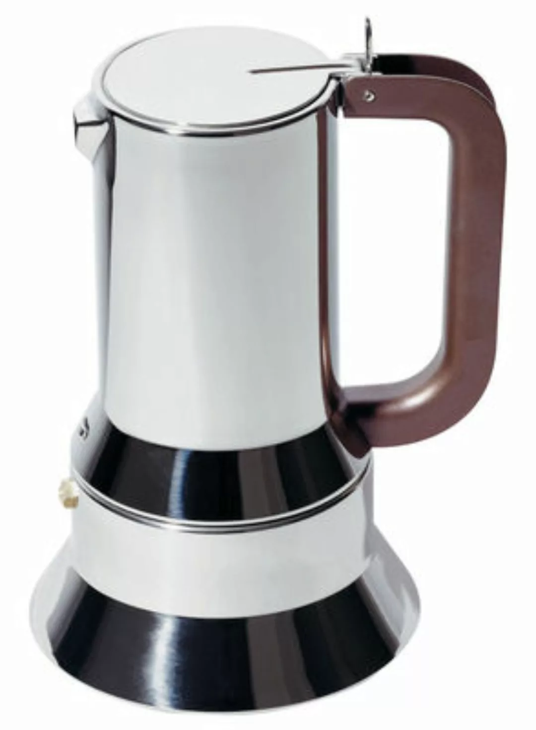 Alessi - 9090 Espressokocher mit Magnetboden 15cl - edelstahl/glänzend poli günstig online kaufen