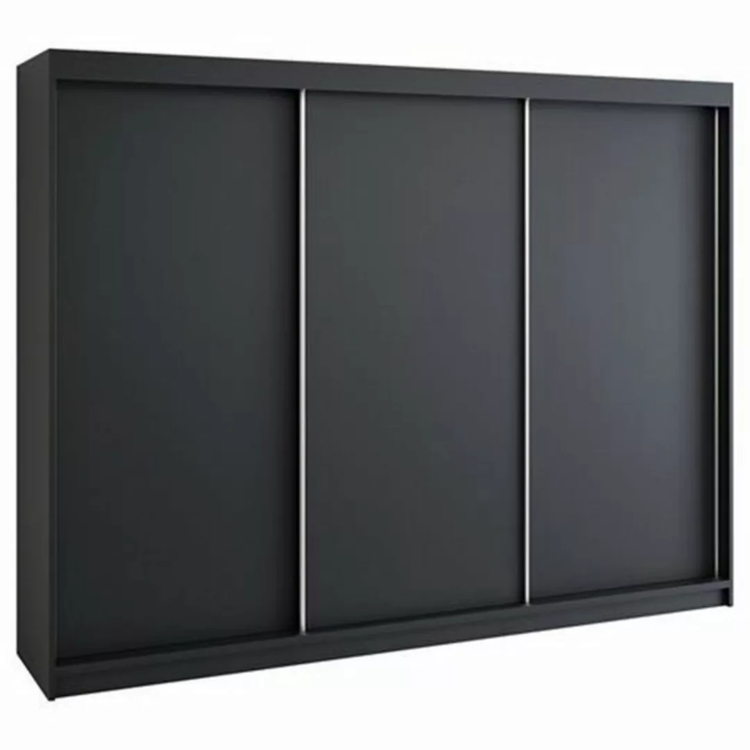 A&J MöbelLand GmbH Schwebetürenschrank MERI 200 cm 3-türig Schrank mit 4 Sc günstig online kaufen