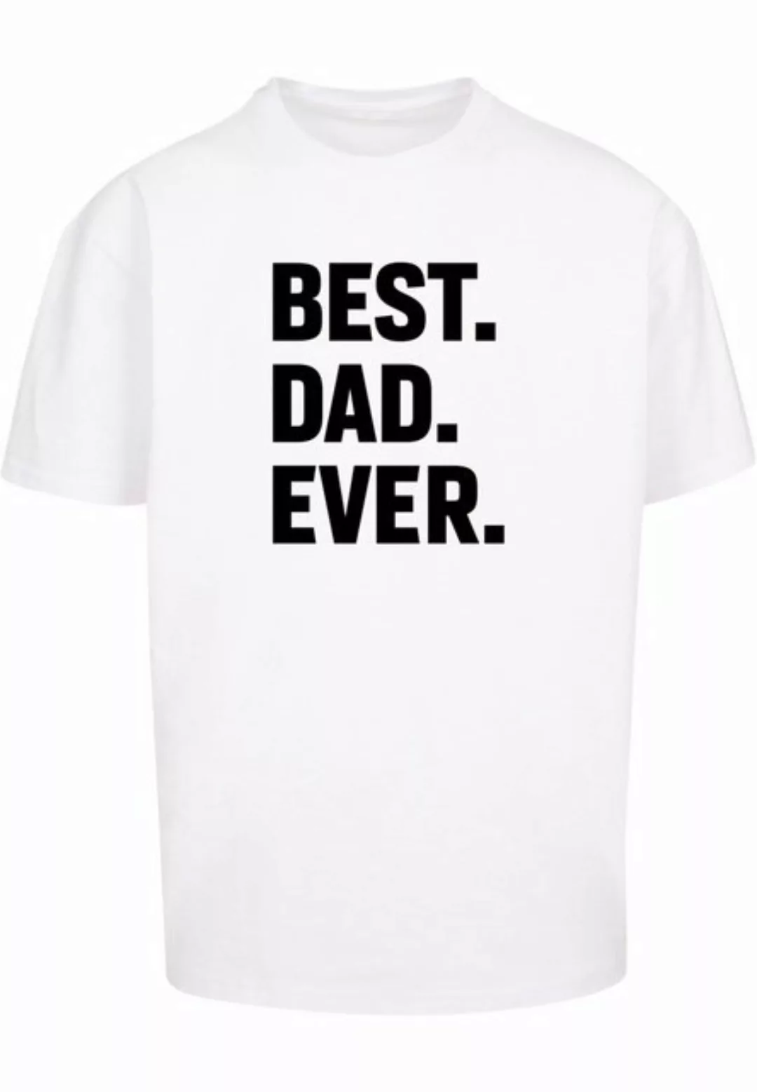 Merchcode T-Shirt Merchcode Herren Fathers Day - Best Dad Ever Heavy Oversi günstig online kaufen