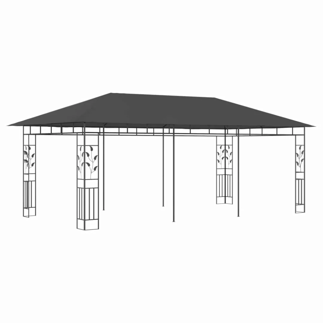 Pavillon Mit Moskitonetz 6x3x2,73 M Anthrazit günstig online kaufen