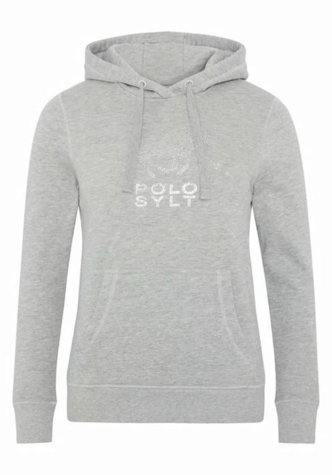 Polo Sylt Kapuzensweatshirt im sportlichen Glitzer-Design günstig online kaufen