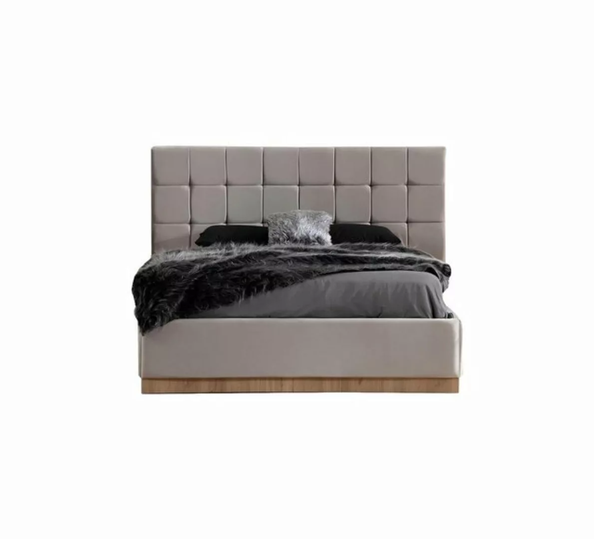 Xlmoebel Bett Bettgestell für ein 180 x 200 cm Bett im Schlafzimmer aus hel günstig online kaufen