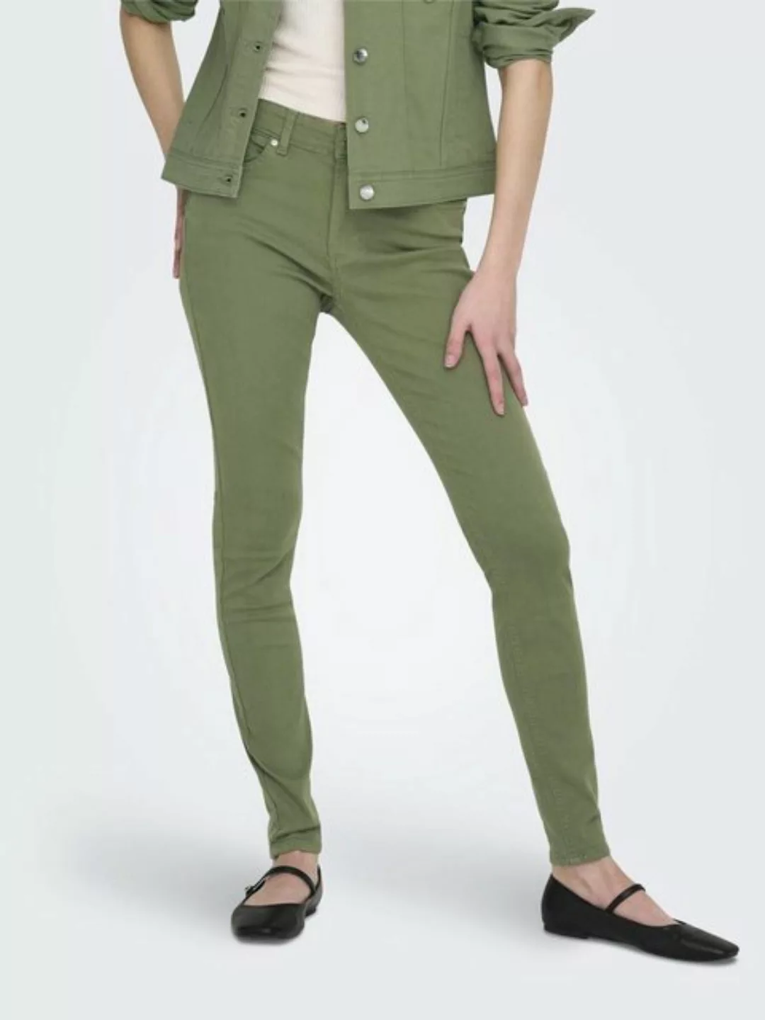 ONLY Skinny-fit-Jeans ONLBLUSH MID SKINNY COL PANT PNT RP günstig online kaufen