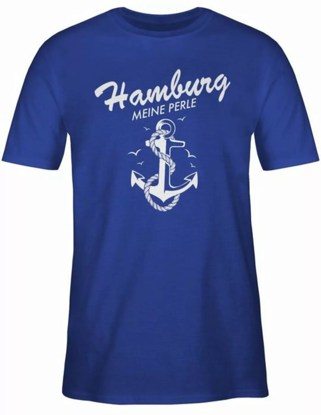 Shirtracer T-Shirt Hamburg - meine Perle Stadt und City Outfit günstig online kaufen