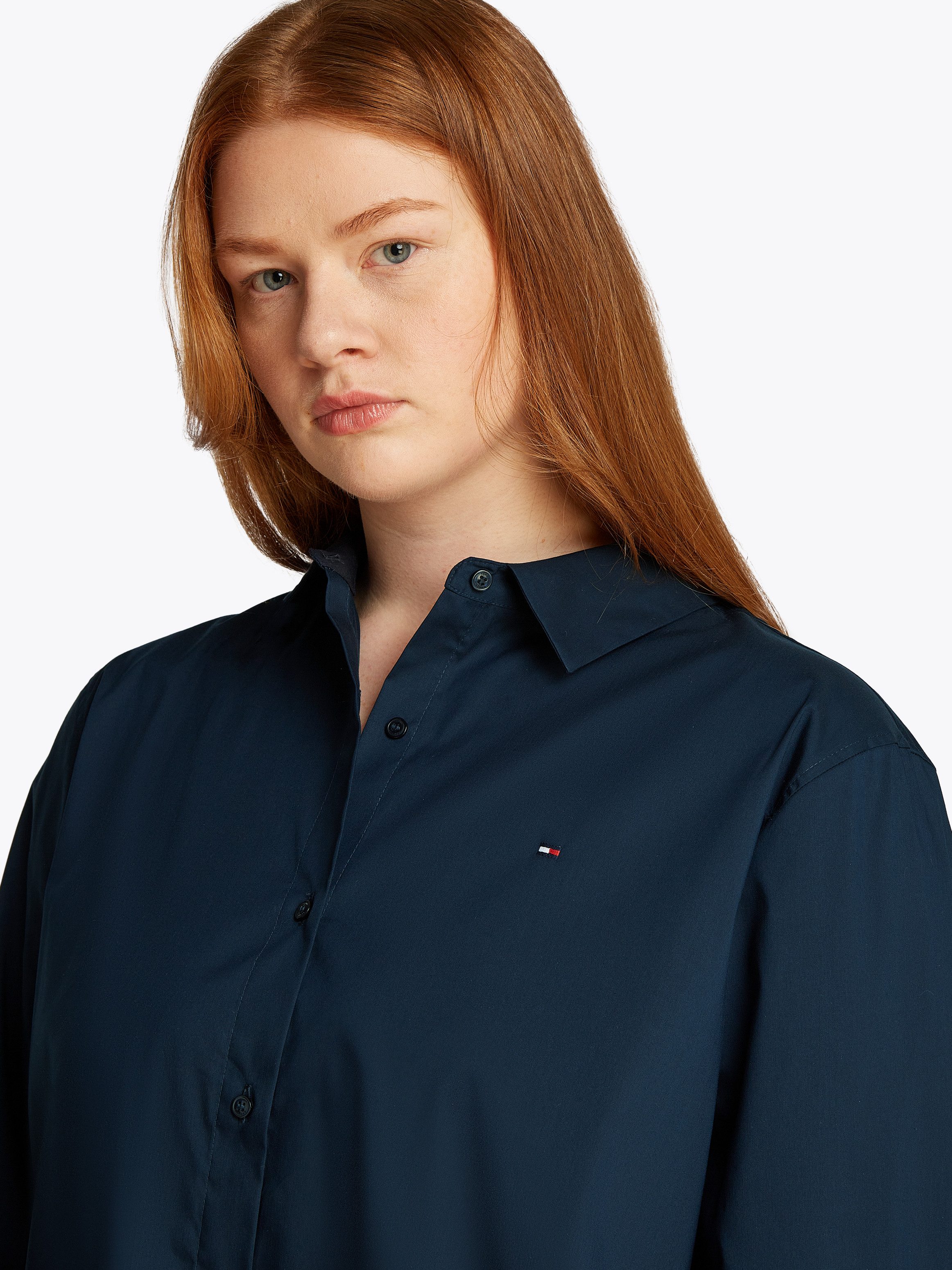Tommy Hilfiger Curve Hemdbluse CRV ESS günstig online kaufen