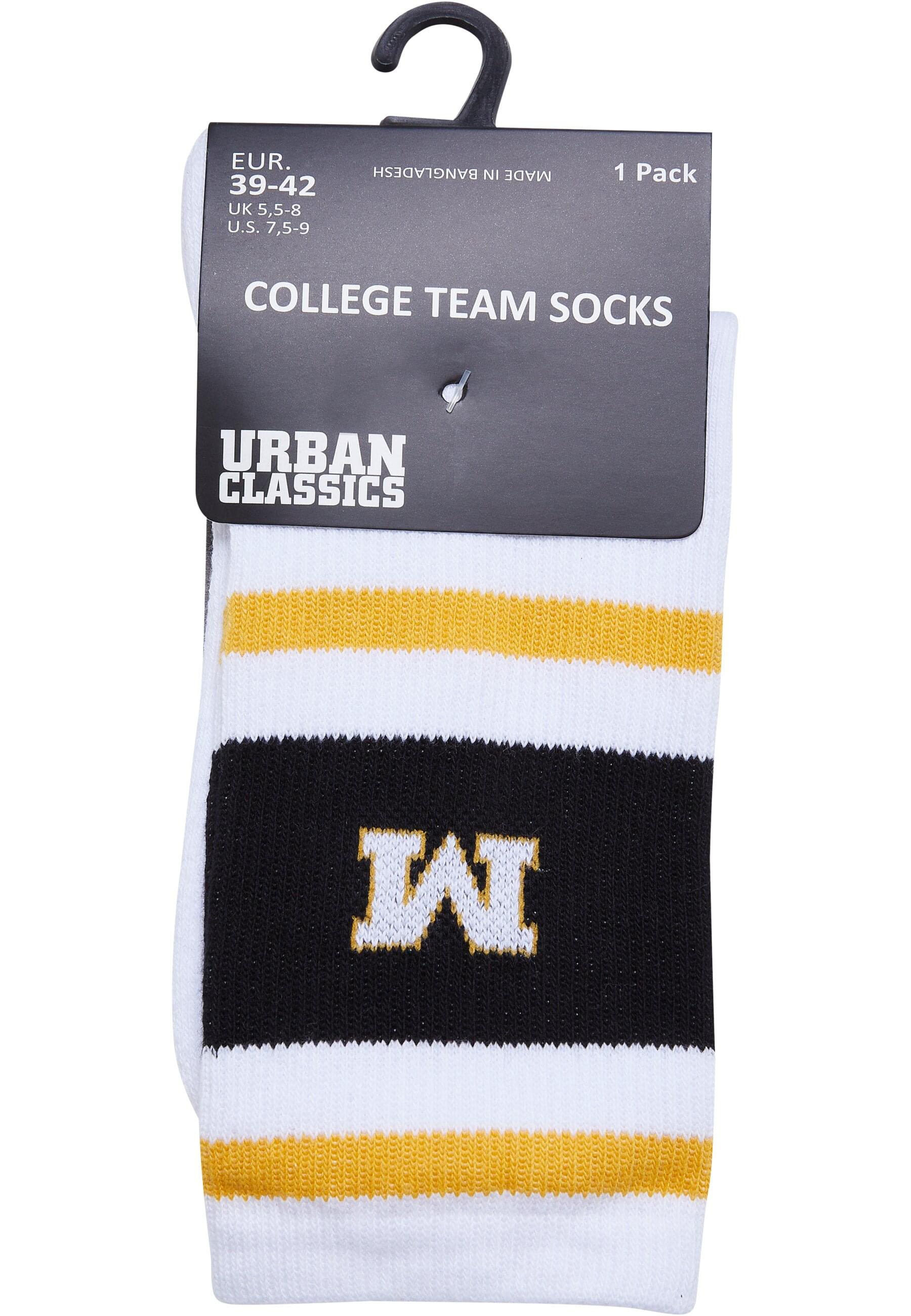 URBAN CLASSICS Basicsocken "Urban Classics Unisex College Team Socks", (1 P günstig online kaufen