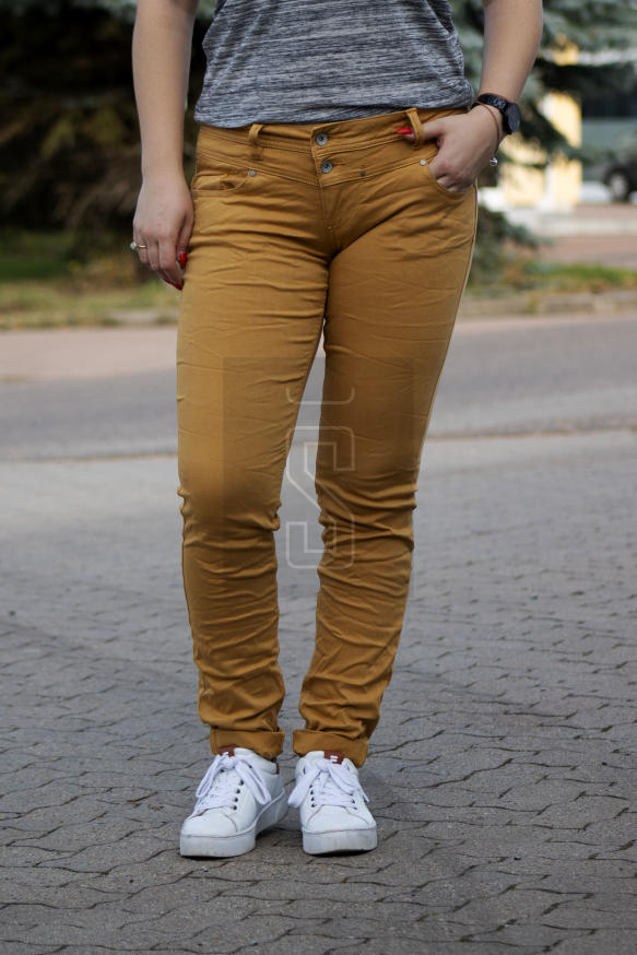 Buena Vista Damen Stretch Jeans Malibu-M harvest gold günstig online kaufen