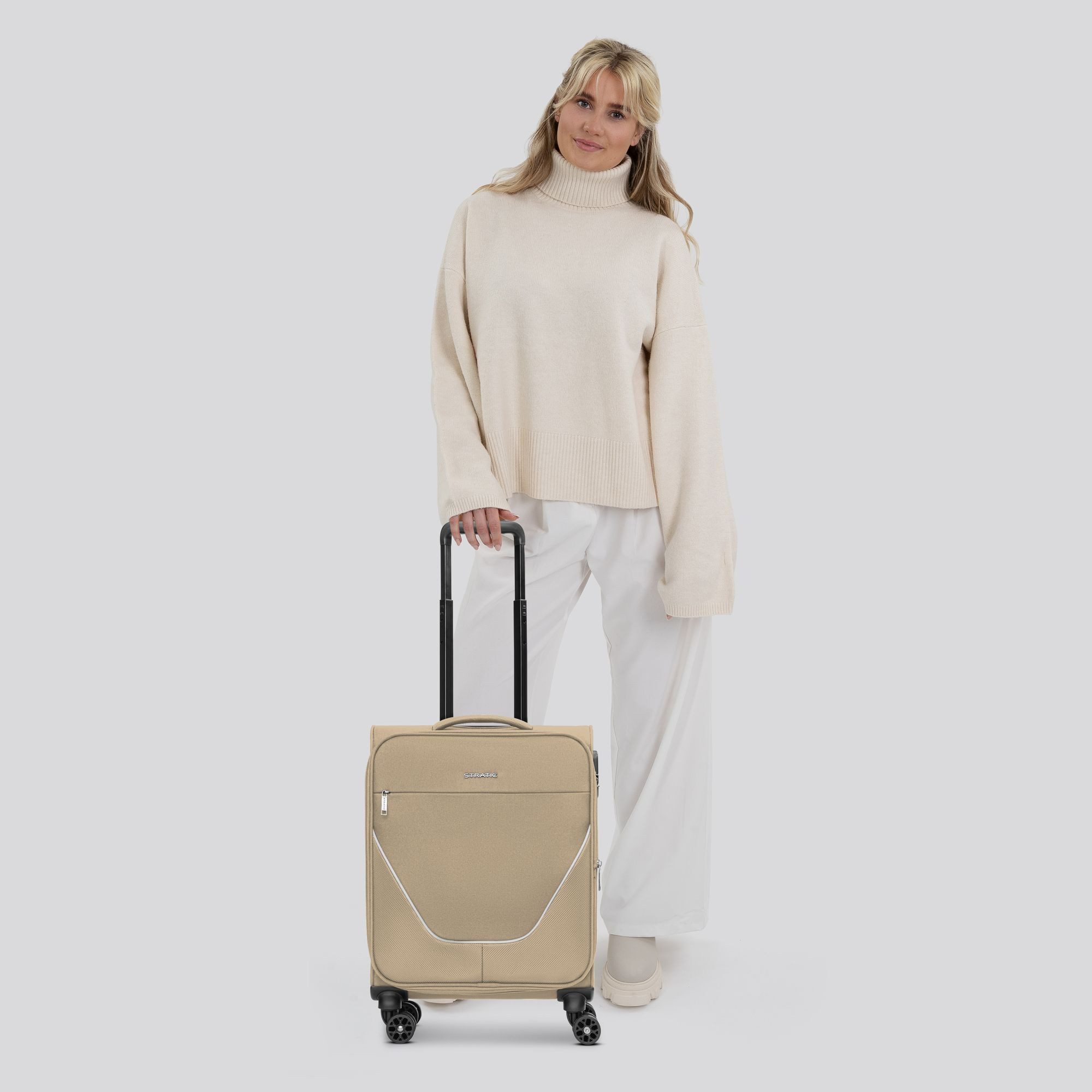 Stratic Handgepäck-Trolley taska, 4 Rollen, Polyester günstig online kaufen
