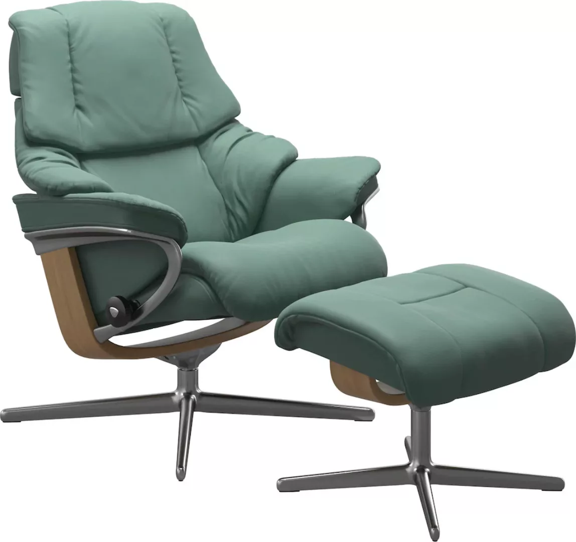 Stressless Relaxsessel "Reno", mit Cross Base, Größe S, M & L, Holzakzent E günstig online kaufen