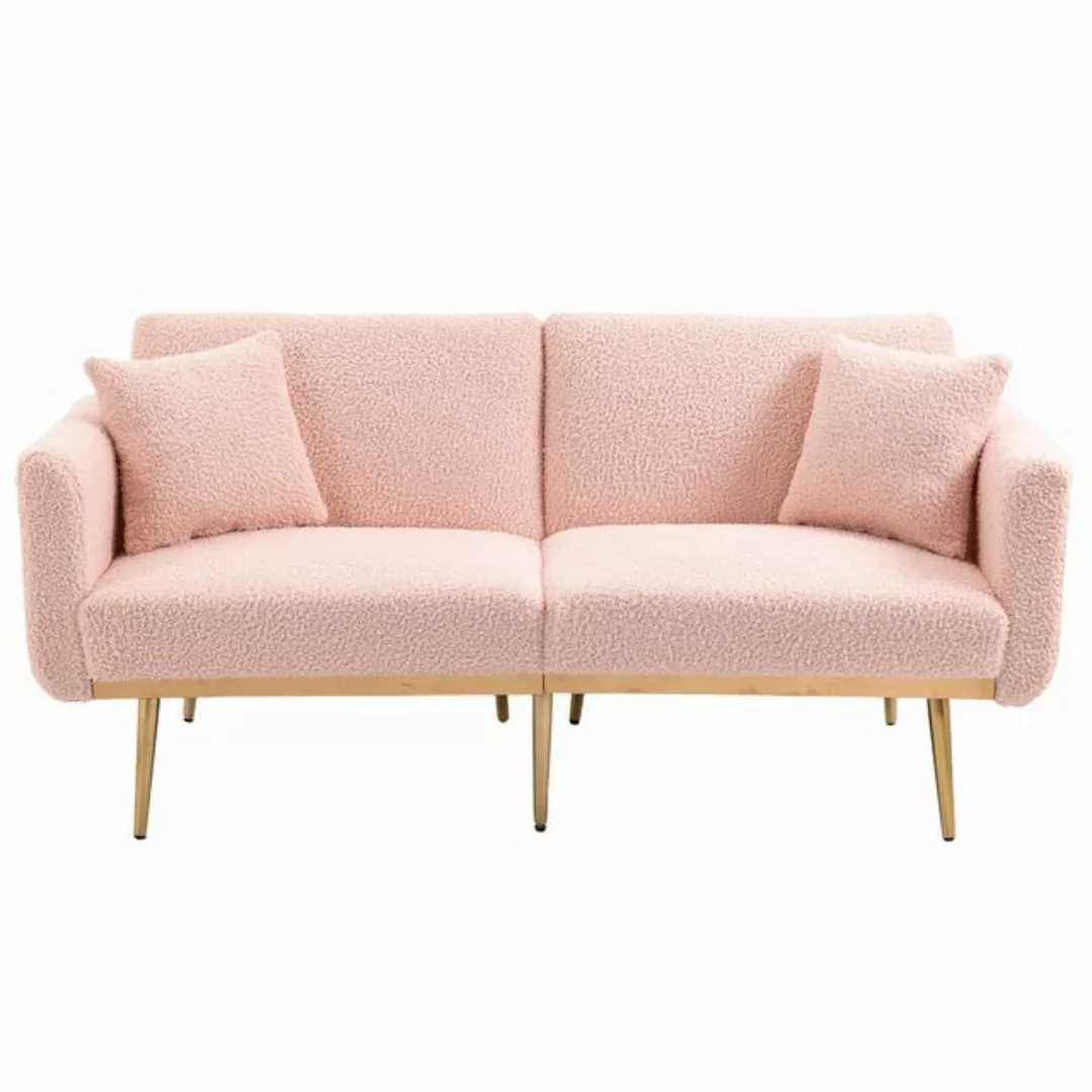 MODFU Sofa Akzentsofa, Loveseat-Sofa mit Metallfüßen Schlafsofa, 65.35*30.7 günstig online kaufen