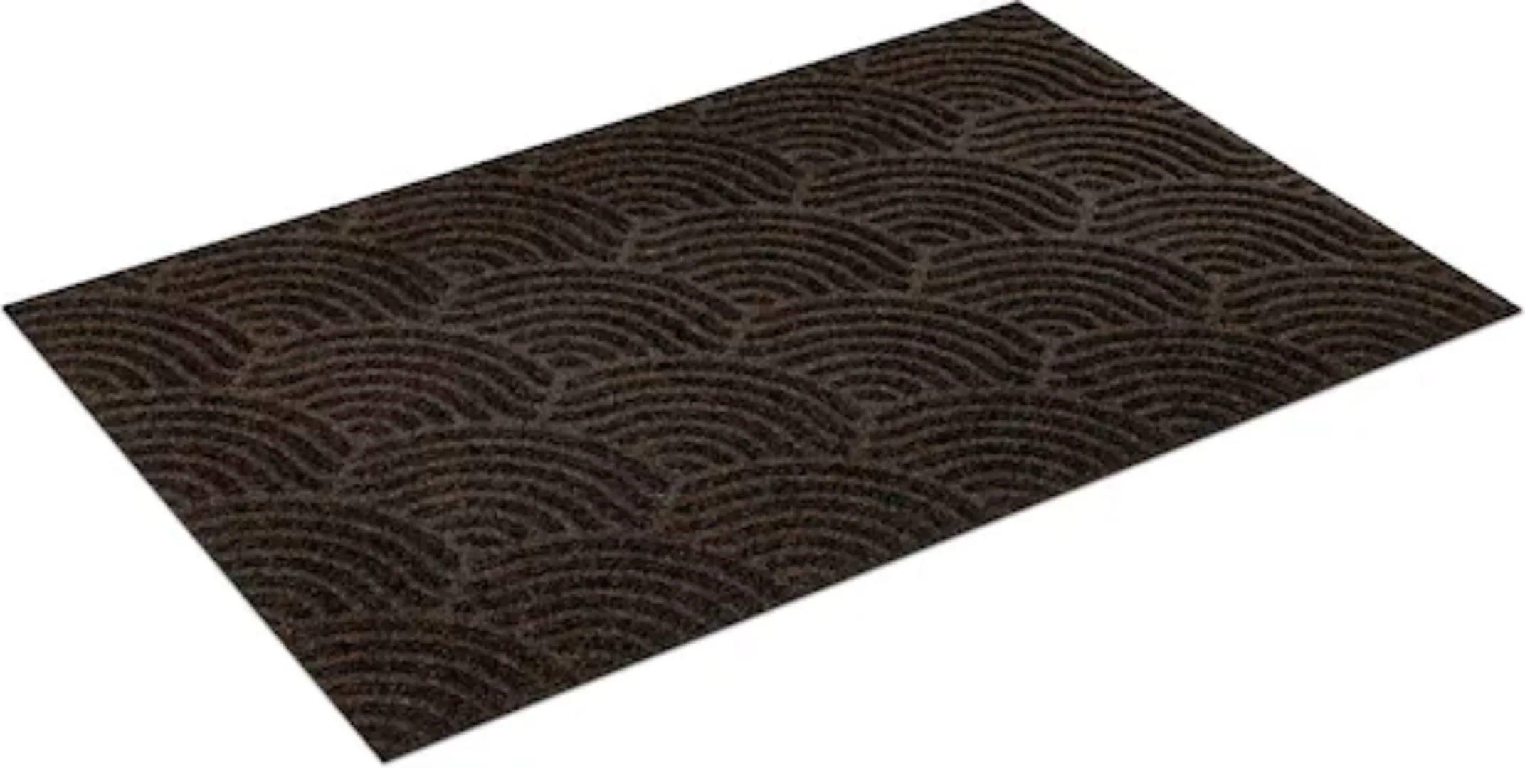 wash+dry by Kleen-Tex Teppich »Waves«, rechteckig, 8 mm Höhe, In- und Outdo günstig online kaufen
