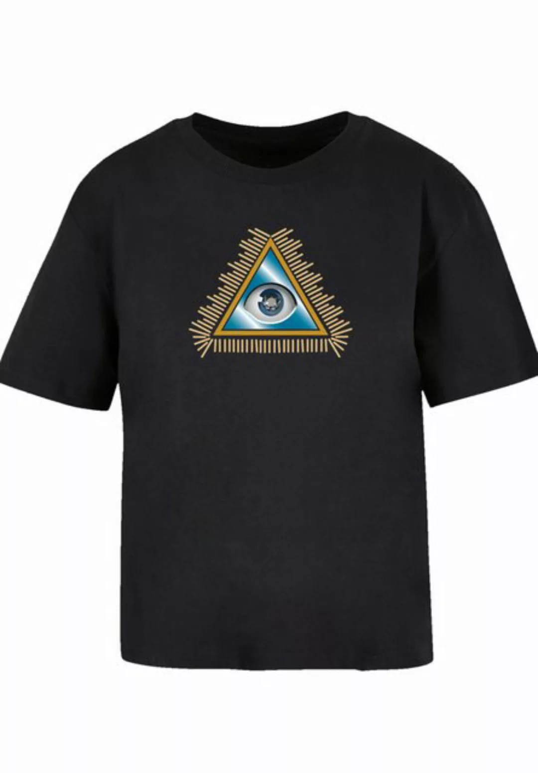 emoji couture T-Shirt Pyramid eye and golden beads Premium Qualität günstig online kaufen