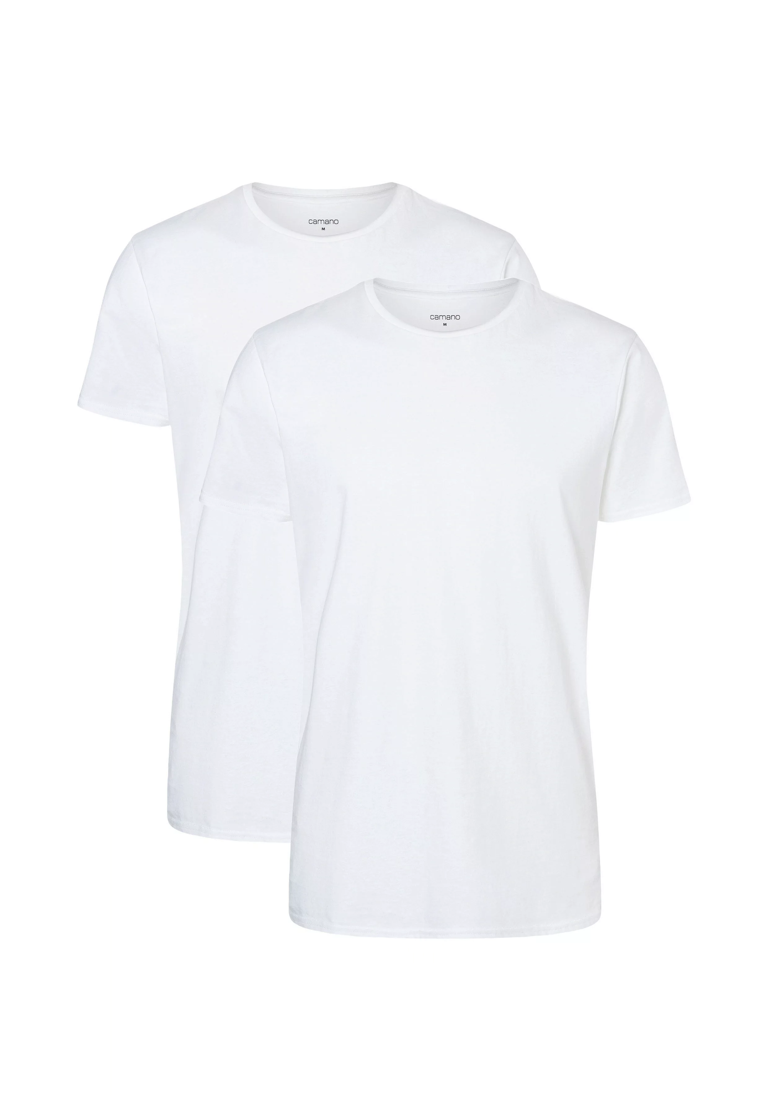 Camano T-Shirt (2er Pack) mit Rundhalsausschnitt günstig online kaufen