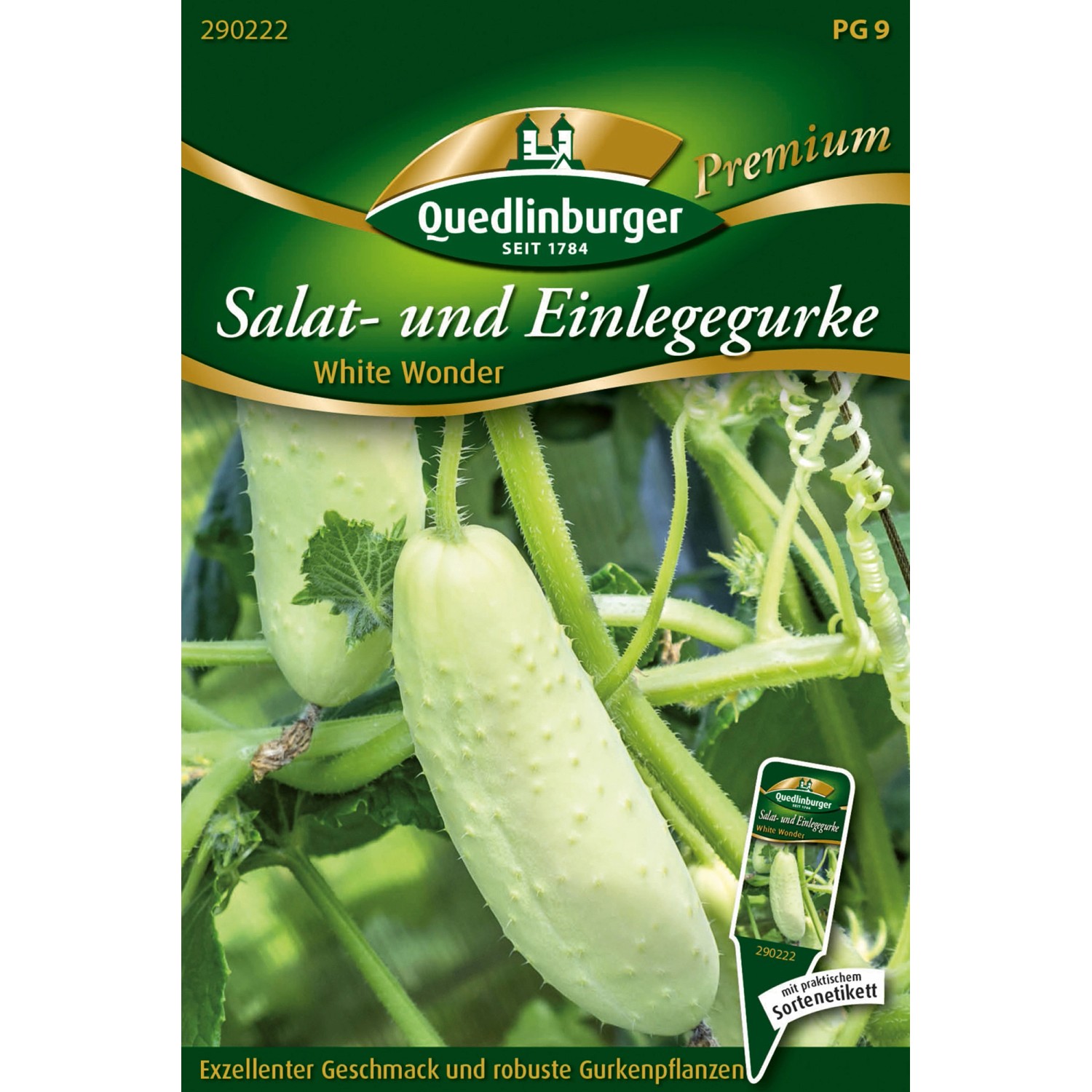 Quedlinburger Salat-/Einlege-Gurken ''White Wonder'' günstig online kaufen