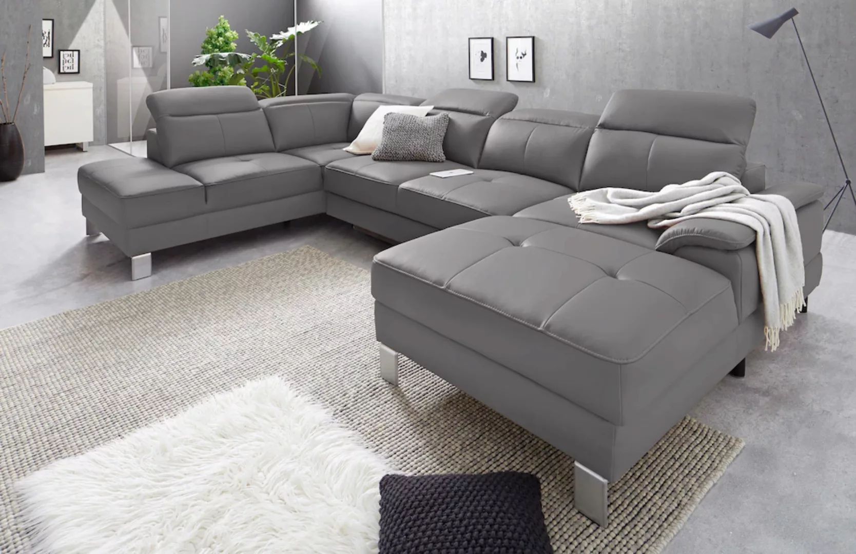 exxpo - sofa fashion Wohnlandschaft »Mantua 2« günstig online kaufen