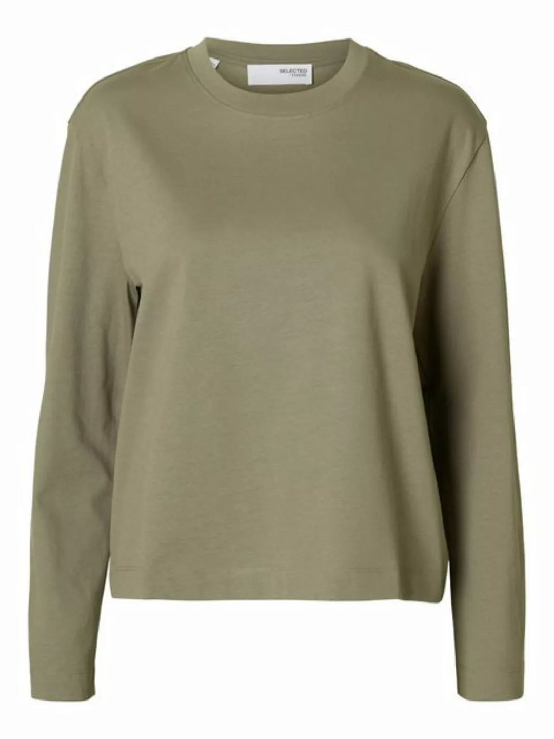 SELECTED FEMME Langarmshirt SLFEssential (1-tlg) Plain/ohne Details günstig online kaufen