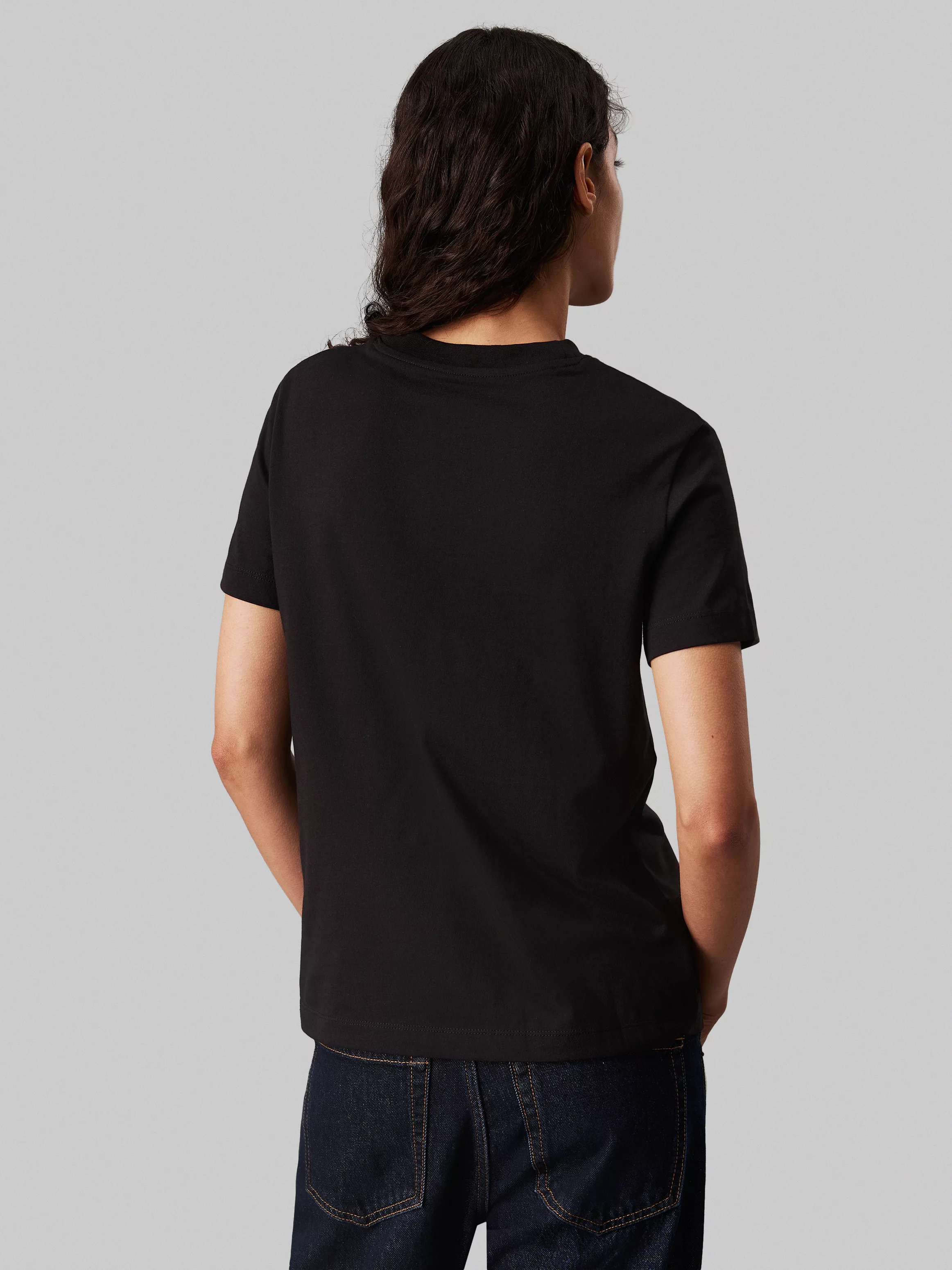 Calvin Klein Jeans T-Shirt EMBROIDERED CK REGULAR TEE mit Logostickerei günstig online kaufen