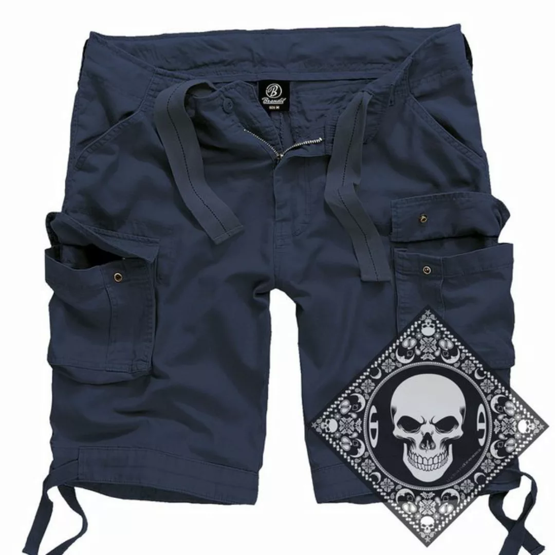 Brandit Cargoshorts Cargo Shorts kurze Hose Legend Army mit UD Bandana günstig online kaufen