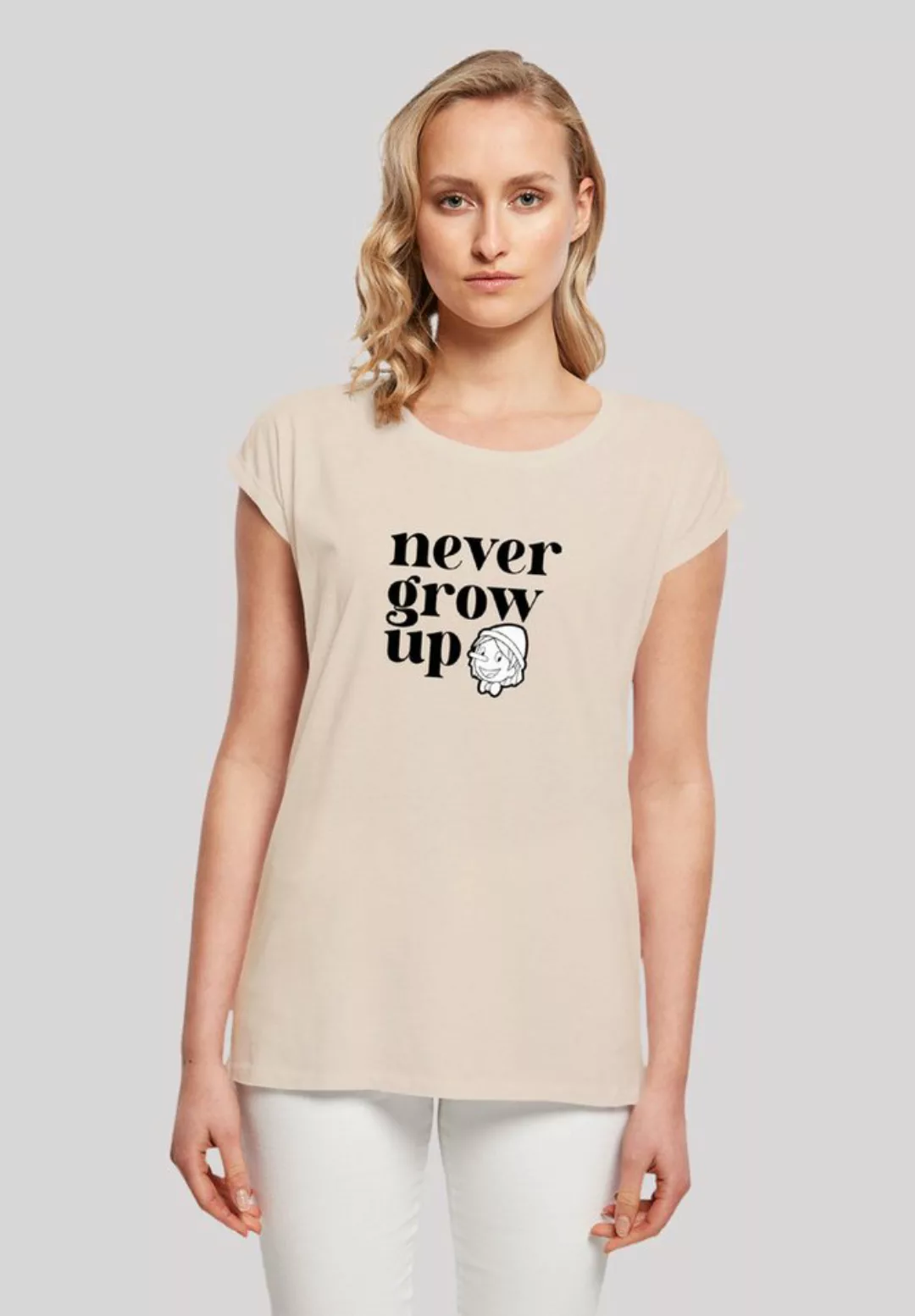 F4NT4STIC T-Shirt "Heroes of Childhood Pinocchio Never Grow Up", Retro, Her günstig online kaufen