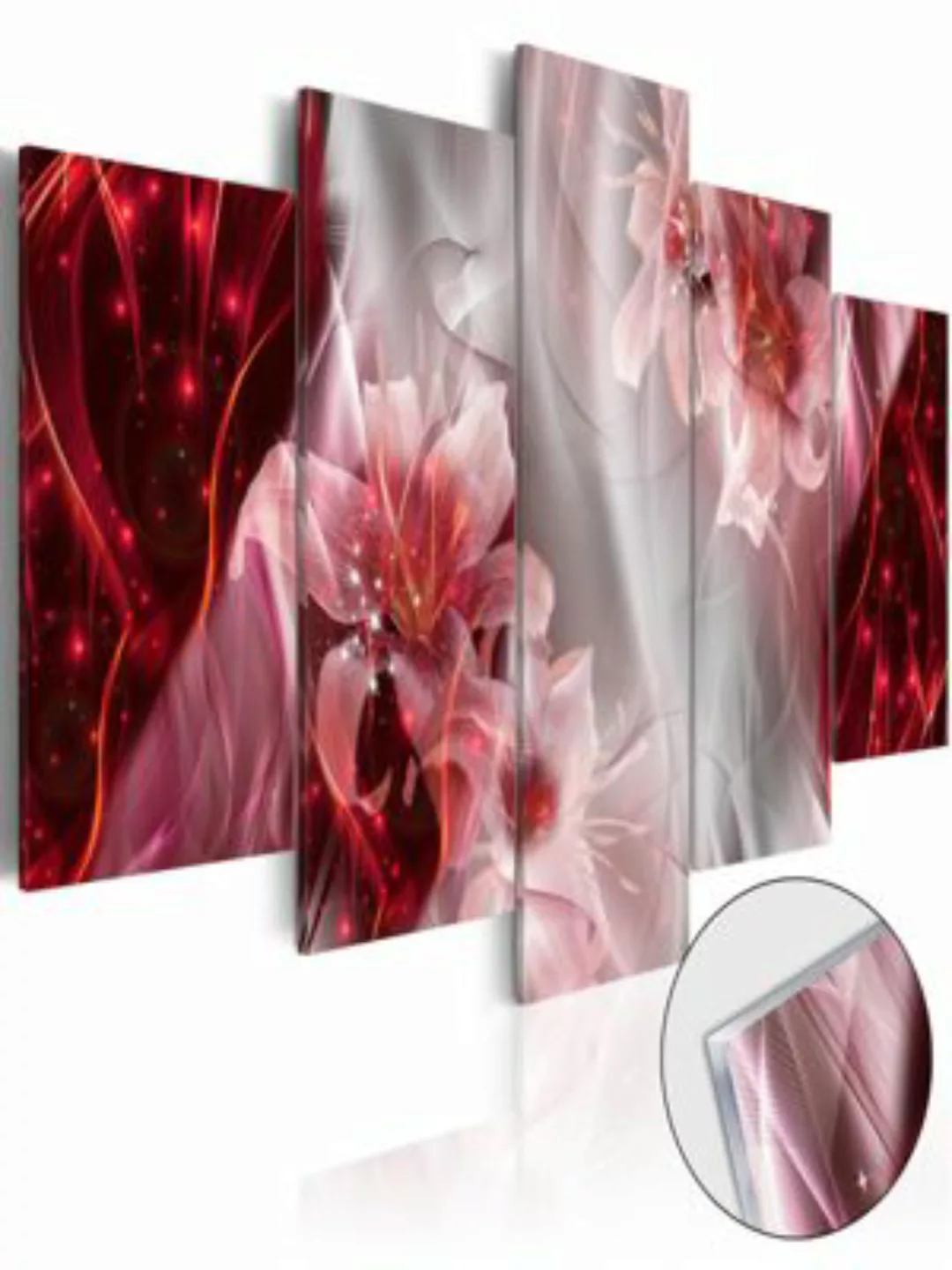artgeist Acrylglasbild Incarnadine Comet [Glass] mehrfarbig Gr. 100 x 50 günstig online kaufen